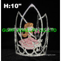 girl dog Eiffel tower pageant crown